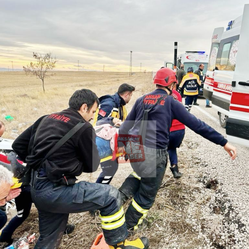 Aksaray'da bir kişi otostop çekerek bindiği araçta ölümden döndü ! #3