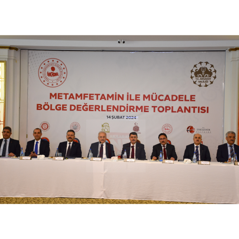 Aksaray'da metamfetamin ile mücadele bölge toplantısı yapıldı #2