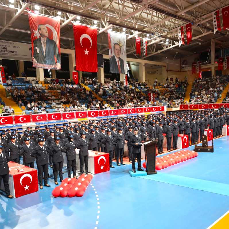 AKSARAY'DA 280 KADIN POLİS ADAYI MEZUN OLDU #4