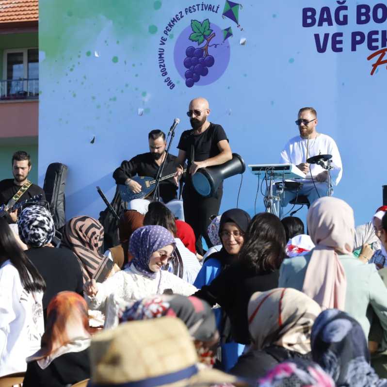 AKSARAY'DA SAZLI SÖZLÜ ÜZÜM VE PEKMEZ FESTİVALİ... #3