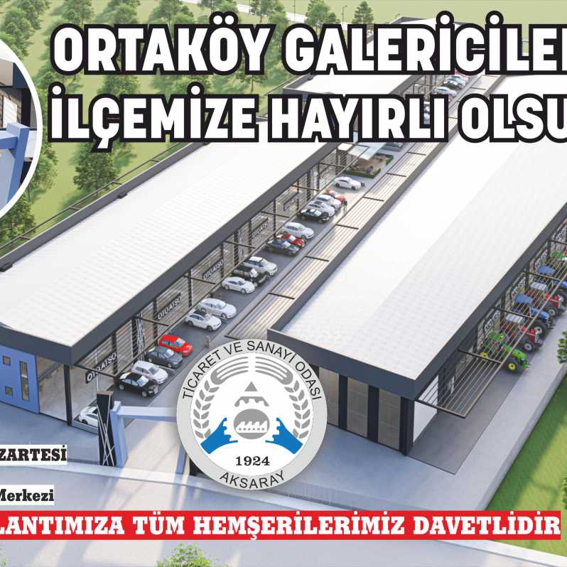 ATSO Ortaköy galericiler sitesini hayata geçiriyor #1