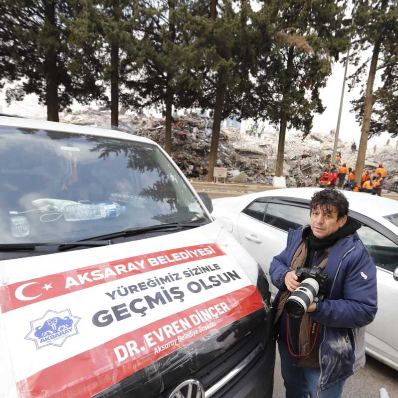 Aksaray tüm gücüyle deprem bölgesinde #4