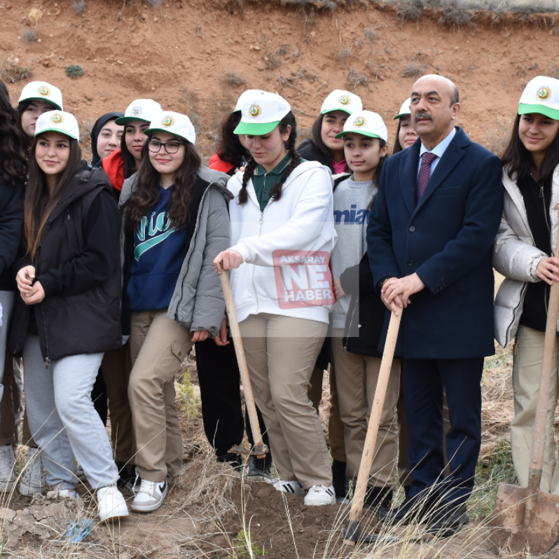 Aksaray'da 6 Şubat Deprem Şehitleri Hatıra Ormanı oluşturuldu #2