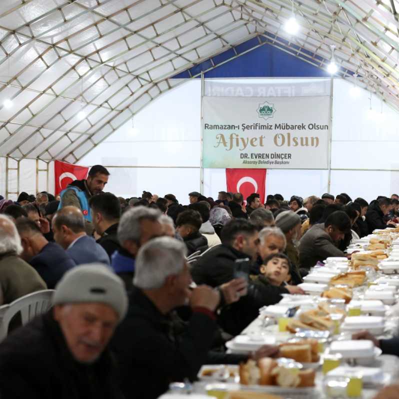 Aksaray'da ilk iftar açıldı #1