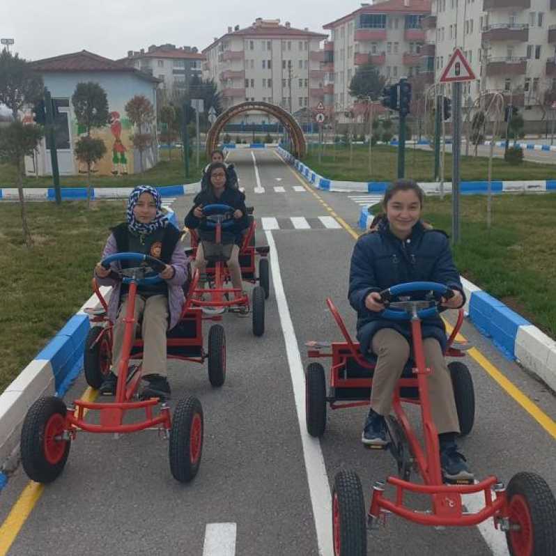 Aksaray Trafik Parkı'nda eğitimler devam ediyor #1