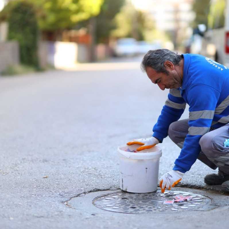 Belediye ekipleri ilaçlama çalışmalarına başladı #2