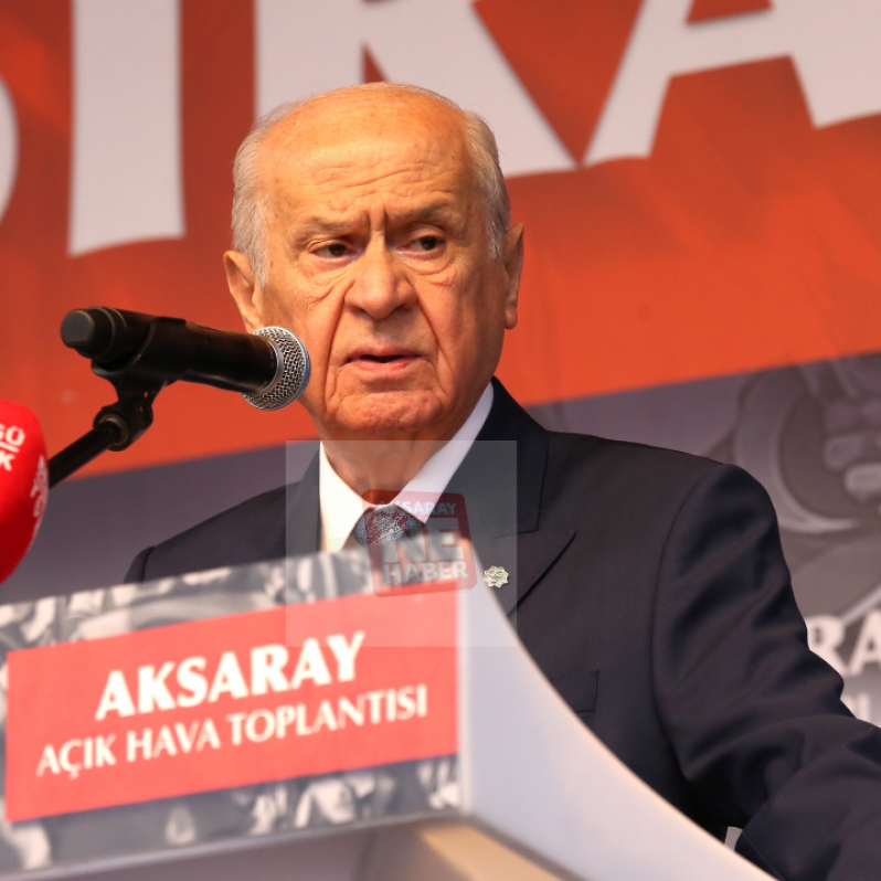 MHP Genel Başkanı Devlet Bahçeli Aksaray'da #2