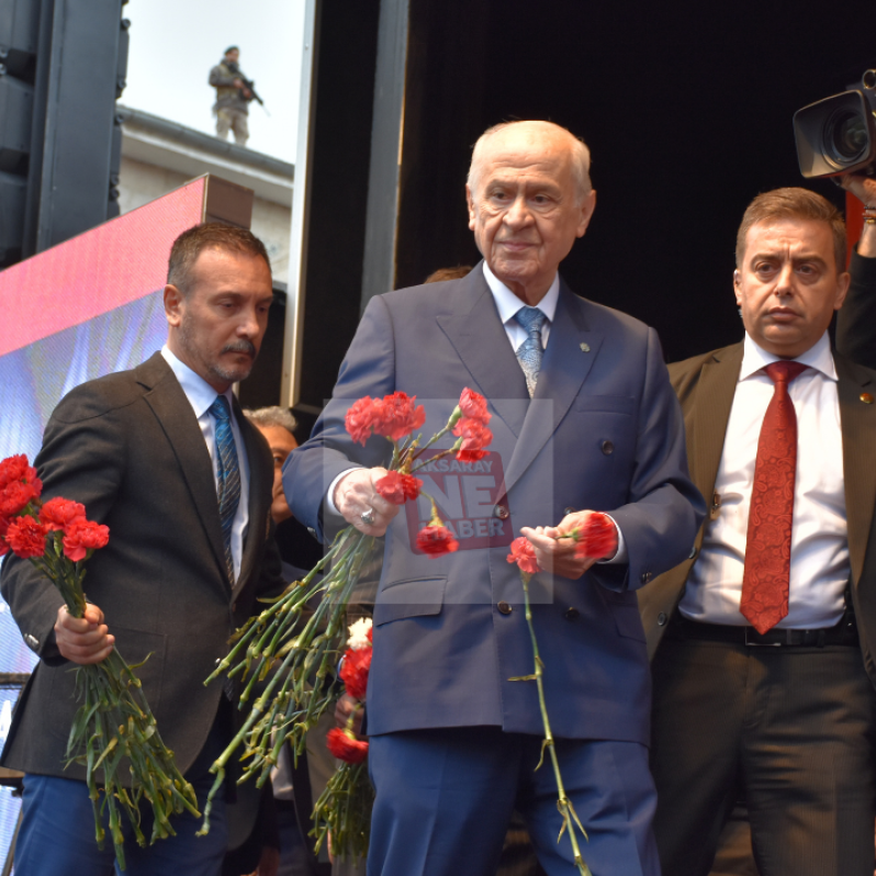 MHP Genel Başkanı Devlet Bahçeli Aksaray'da #6