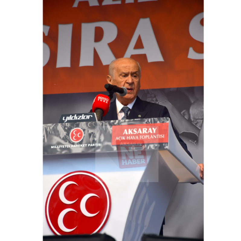 MHP Genel Başkanı Devlet Bahçeli Aksaray'da #1