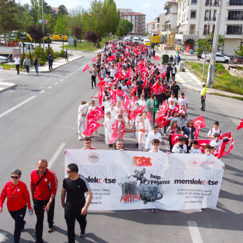 Aksaray'da 19 Mayıs coşkuyla kutlandı #9