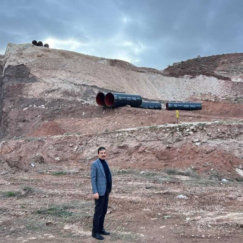 Başkan Aktürk ; 'Mamasın tarıma can suyu olacak' #1