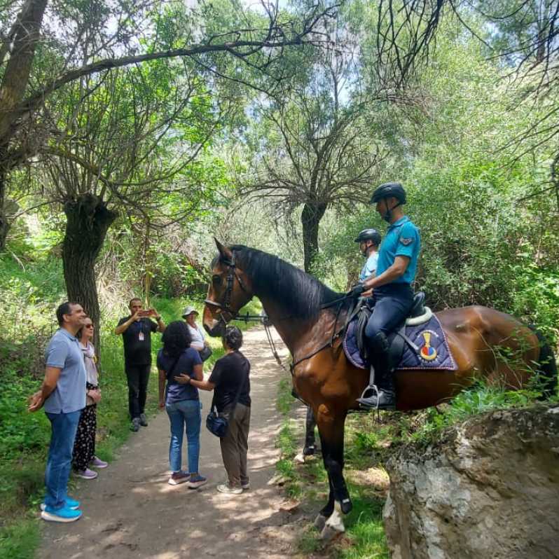 Atlı jandarma timleri turistlerin ilgi odağı oluyor #1