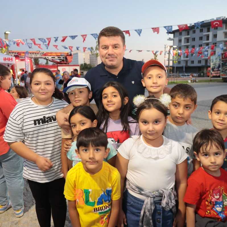 Aksaray'da çocuklar sanat ve eğlence dolu festivalde mutlu oldu #1