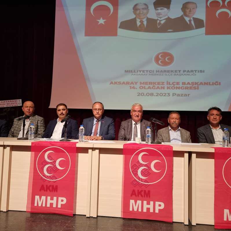 MHP Aksaray Merkez İlçe Başkanı Çıtak güven tazeledi #3