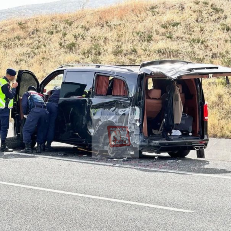 Aksaray'da feci kaza ! Lastik değiştiren 2 kişi öldü ! #2