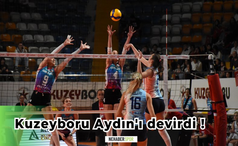 Kuzeyboru Aydın'ı devirdi !