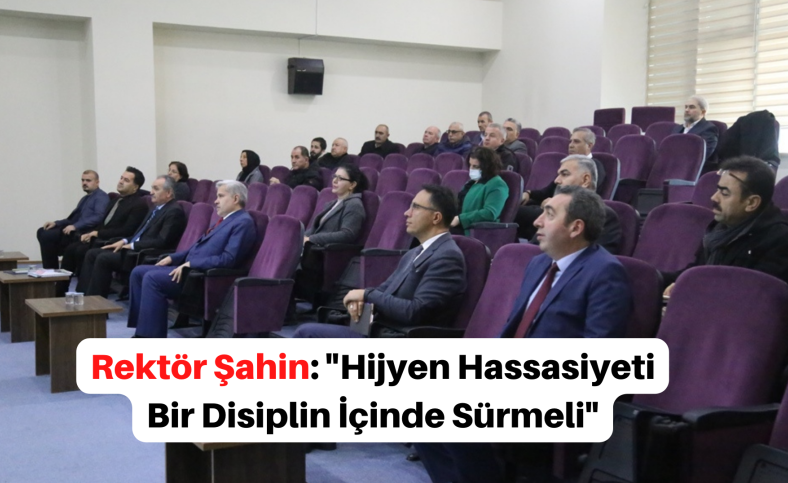 ASÜ'de kalite ve hijyen belgesi güncelleme süreci başladı