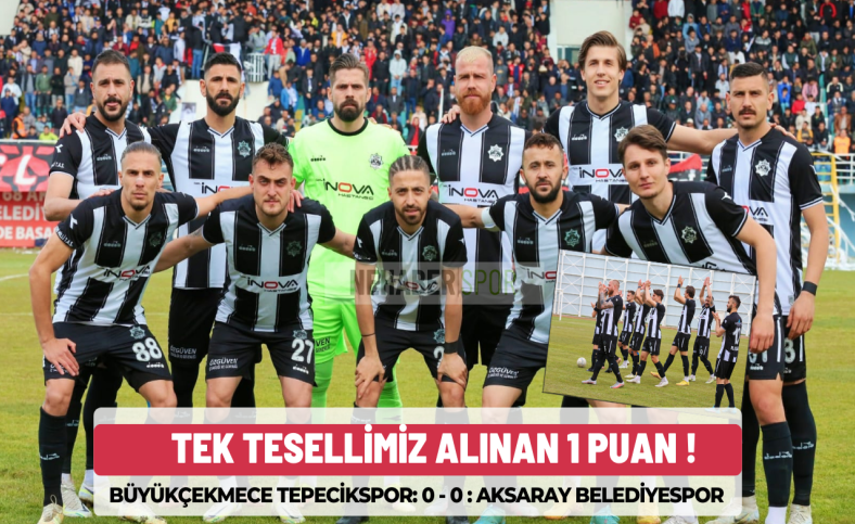 Tek tesellimiz alınan 1 puan !