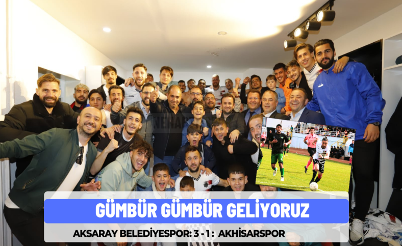 Gümbür gümbür geliyoruz