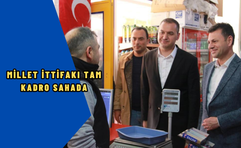 Millet ittifakı tam kadro sahada