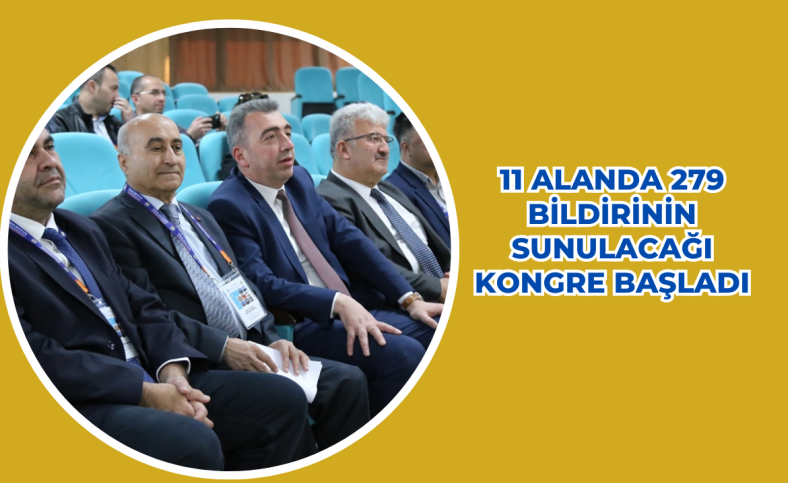 11 Alanda 279 bildirinin sunulacağı kongre başladı