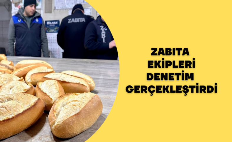 Zabıta ekiplerinden denetim