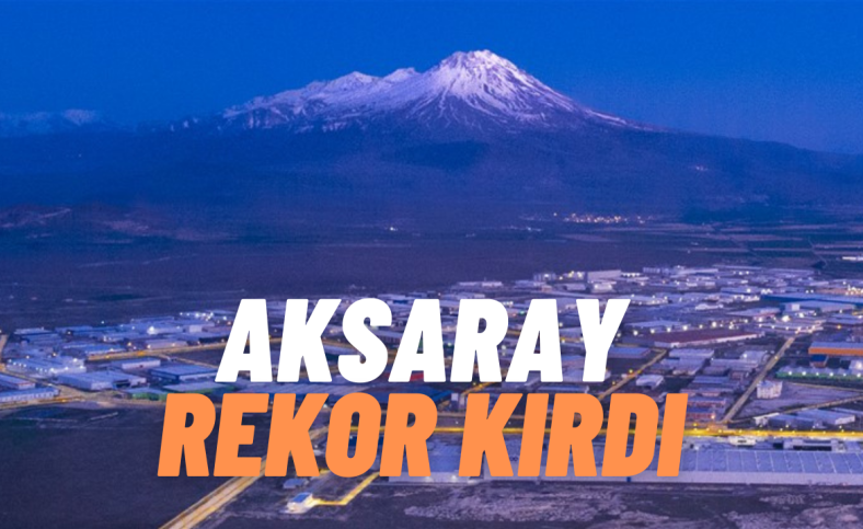 Aksaray rekor kırdı