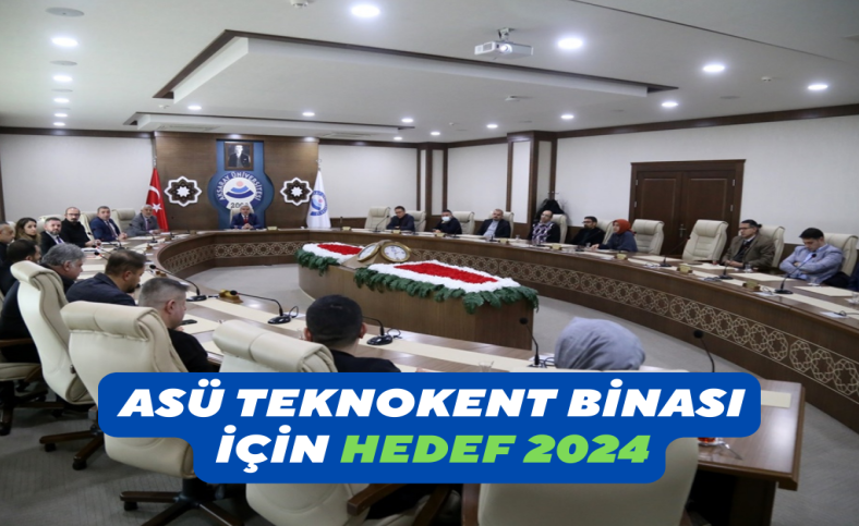 ASÜ Teknokent binası için hedef 2024