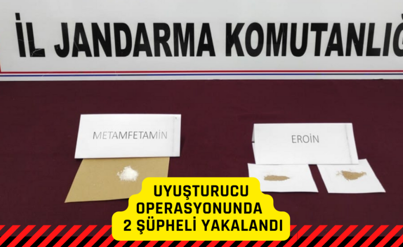 Aksaray'da uyuşturucu ticareti yapan 2 şüpheli yakalandı