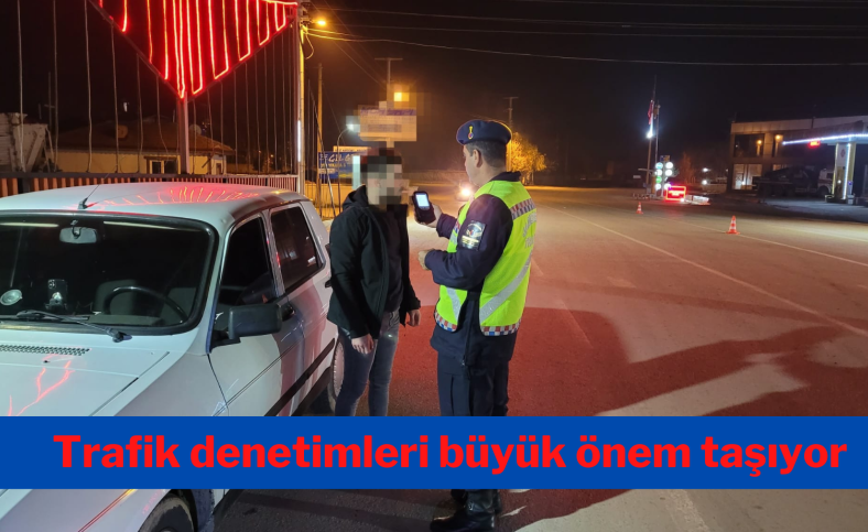 Trafik denetimleri büyük önem taşıyor